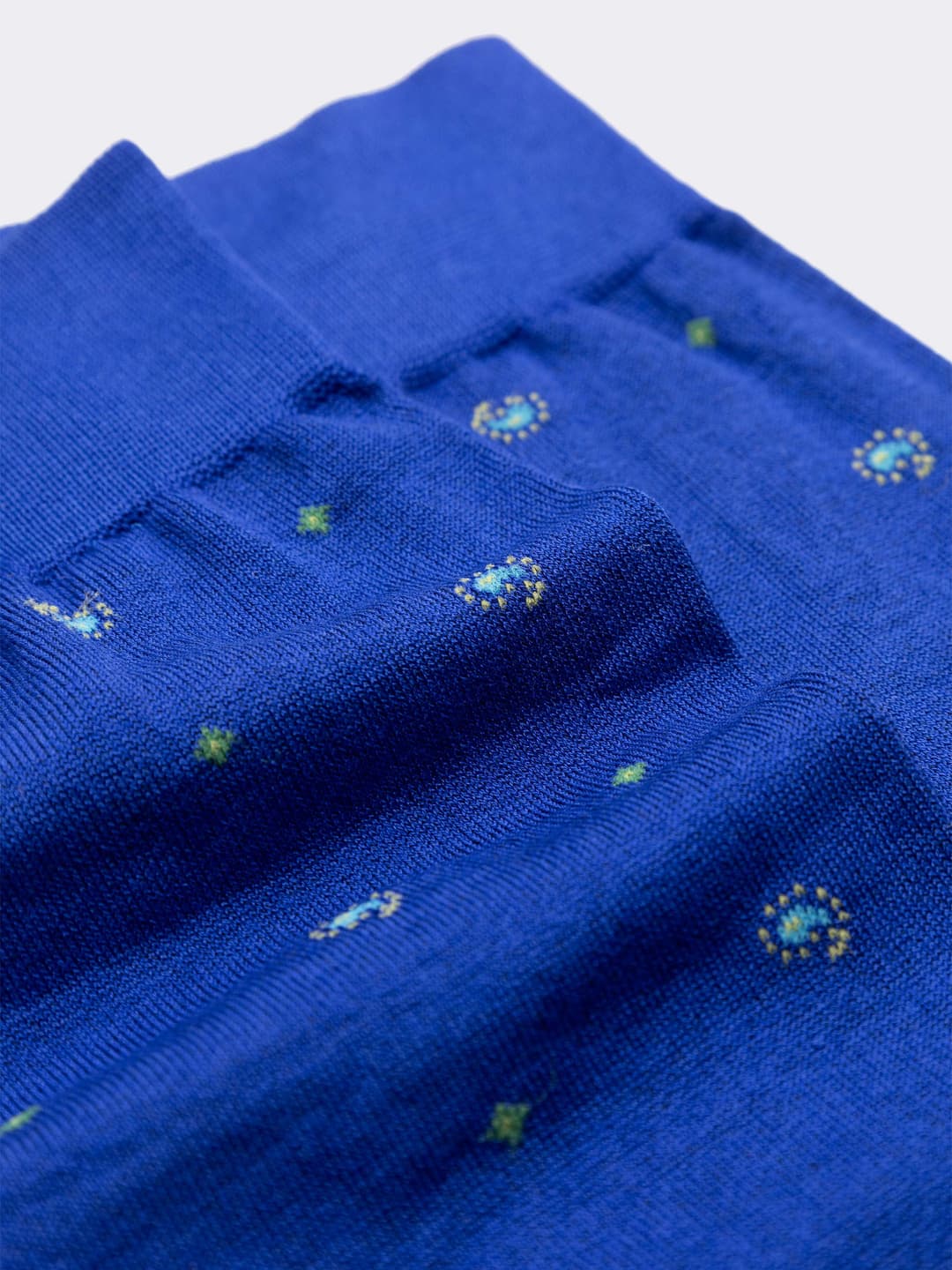 Short Socks in Cool Cotton with Tie-inspired Paisley Pattern